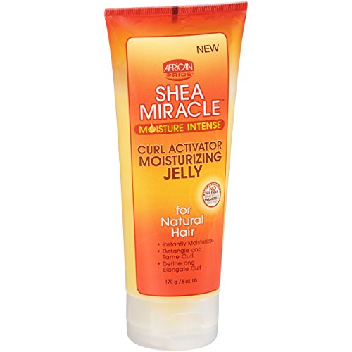 African Pride Shea Miracle Moisture Intense Curl Activator Moisturising Jelly 180ml Tube