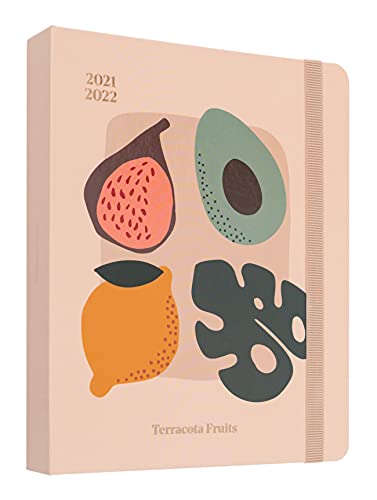 Agenda 2022 Terracota Fruits - Agenda 2022 semana vista - Agenda anillas 2022 - Agenda anual 2022 | Agenda Premium, papeleria bonita - Agenda Kokonote
