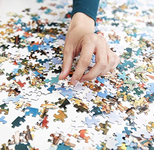 AI LI WEI Niños Adulto Adulto descompresión Puzzle Juguete Fairy Cottage 300 PC Jigsaw Puzzle Papel Puzzle Juego for niños 20x14.17 Pulgadas Inicio Entretenimiento