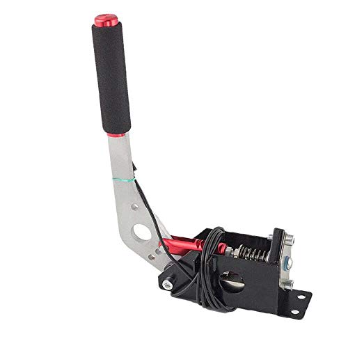 AIHOUSE USB SIM Handbrake PC Windows para Juegos de Carreras G25 G27 G29 T500 Rally de Suciedad, reemplazo de Altura Ajustable fácil Instalar,Rojo