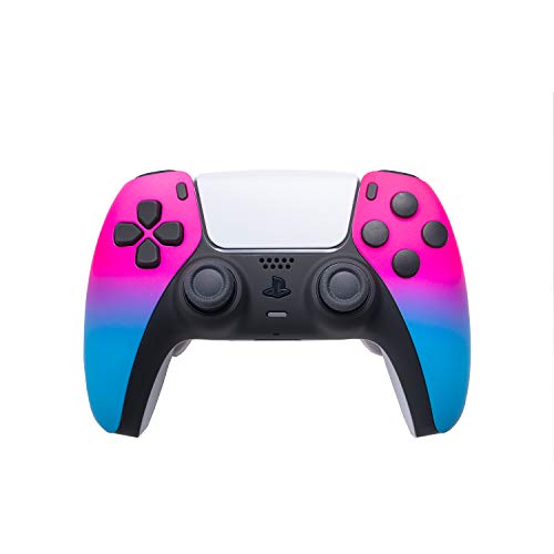 AimControllers Mando PS5 Personalizado - Sony PlayStation 5 Mando Inalambrico - DualSense PS 5 Joystick - Mando PS5 Sony Original - PS5 Controller - Remap - Smart Triggers - Amethyst