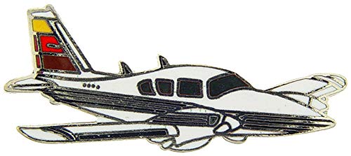 Aircraft & Helicopters, APL Piper Aztec - Original Artwork, Expertly Designed Pin - 1.5"