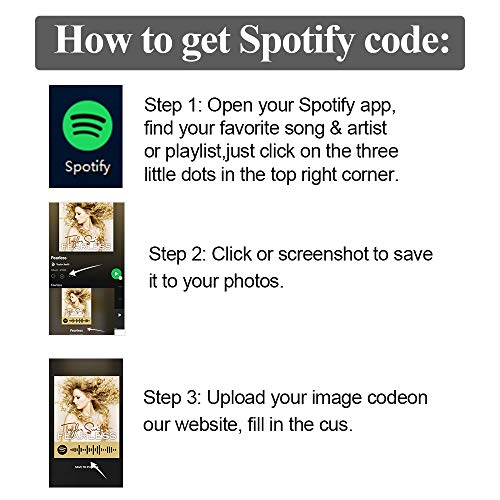 ALBERTBAND Llavero para mujer llavero personalizado con código de Spotify de música escaneable llavero personalizado con tu canción de música (1 pcs-Silver)