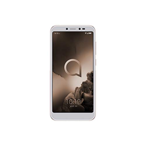 Alcatel 5024D 1S - Smartphone con pantalla de 5.5", 3GB RAM/32GB Memoria y ampliable MicroSD, Doble cámara 13MP trasera 8MP Frontal 5MP, Color Oro [Versión ES/PT]