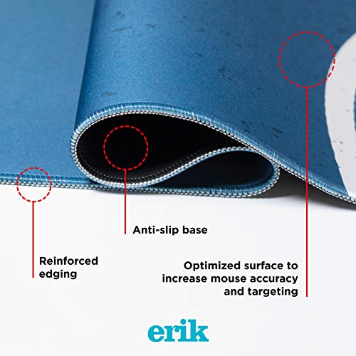 Alfombrilla ratón Real Madrid - Alfombrilla gaming - Mousepad XL - Accesorios Real Madrid / Alfombrilla XXL - Alfombrilla escritorio - Tapete escritorio - Alfombrilla ratón accesorio gamer