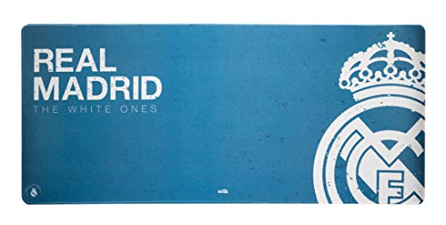 Alfombrilla ratón Real Madrid - Alfombrilla gaming - Mousepad XL - Accesorios Real Madrid / Alfombrilla XXL - Alfombrilla escritorio - Tapete escritorio - Alfombrilla ratón accesorio gamer