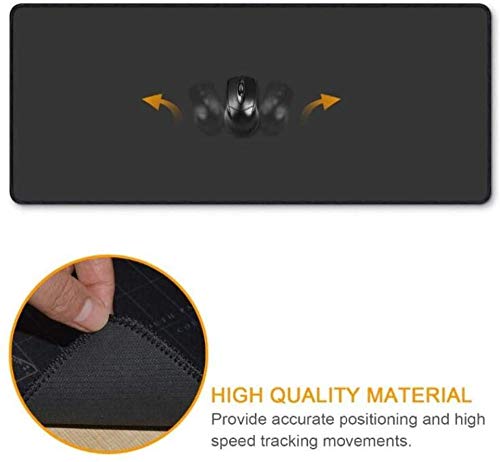 Alfombrillas de ratón para Juegos Sekiro Shadows Die Twice Grande con Borde Bloqueo Teclado para Jugadores Alfombrilla Escritorio para PC XXL para Ordenador Portátil 600x300x3mm