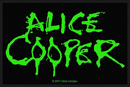 Alice Cooper Alice Cooper Logo Unisex Parche Standard, 100% poliéster, Sin definir