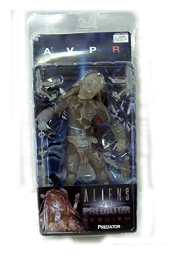 Alien vs. Predator Requiem Serie 3 - Stealth Mode Predator Actionfigur 18 cm [Importación alemana]