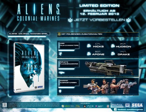 Aliens: Colonial Marines Limited Edition [Importación Alemana]