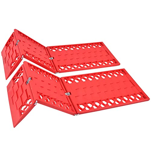 Almohadilla De Tracción Para Llantas Plegable, Tabla De Escape De Llantas Portátil, Almohadilla De Tracción Cadena Antideslizante, Dispositivo De Escape De Plástico, Adecuado Para Nieve, Arena Y Barro