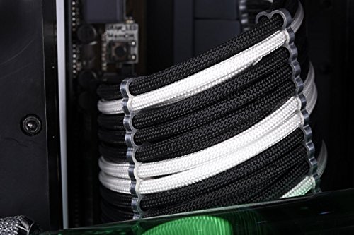 AlphaCool 45315 Manga AlphaCord 4mm - 3,3m (10 pies) - Azul electrico (Paracord 550 Tipo 3) Modding PC Personalizados AlphaCord Sleeve
