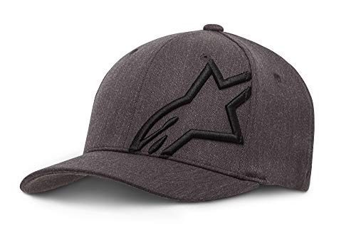 Alpinestar Corp Shift 2 Flexfit Gorra de béisbol, Gris (dk Heather Gray/Black), L/XL para Hombre
