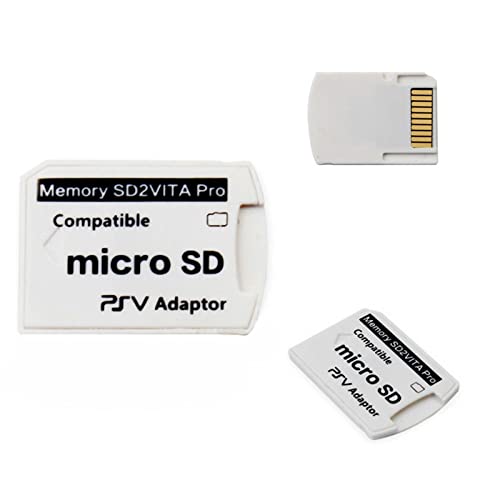 A/M Adaptador de Tarjeta de Memoria SD2Vita 6.0 Ultimate Version, PS Vita SD Adaptador SD 1000/2000 PSTV FW 3.65 HENkaku Enso System