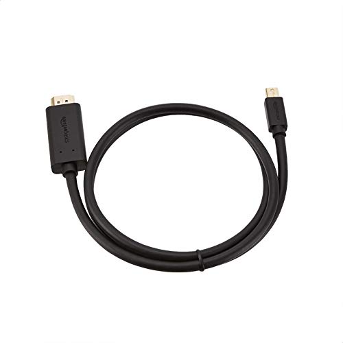 Amazon Basics - Cable adaptador Mini DisplayPort a HDMI (0,9 m)