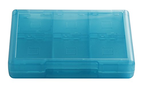 Amazon Basics – Funda para cartuchos de juegos de Nintendo 3DS con 24 ranuras, Azul