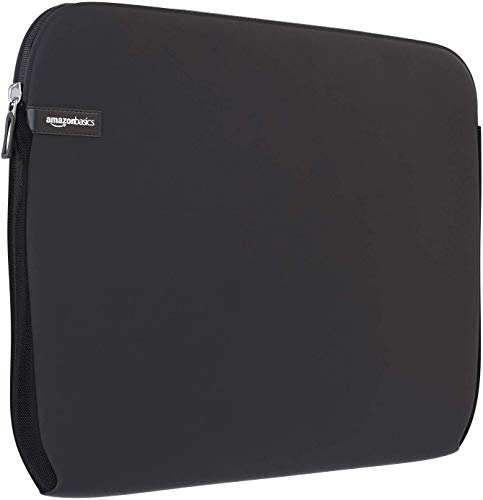 Amazon Basics NC1303154 - Funda para ordenadores portátiles (15.6"), color negro