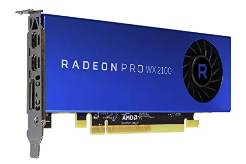AMD 100-506001 - Tarjeta gráfica (Radeon Pro WX 2100, 2 GB, GDDR5, 64 bit, 3840 x 2160 Pixeles, PCI Express x16 3.0)