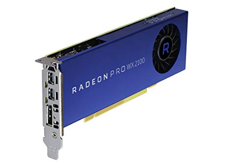 AMD 100-506001 - Tarjeta gráfica (Radeon Pro WX 2100, 2 GB, GDDR5, 64 bit, 3840 x 2160 Pixeles, PCI Express x16 3.0)