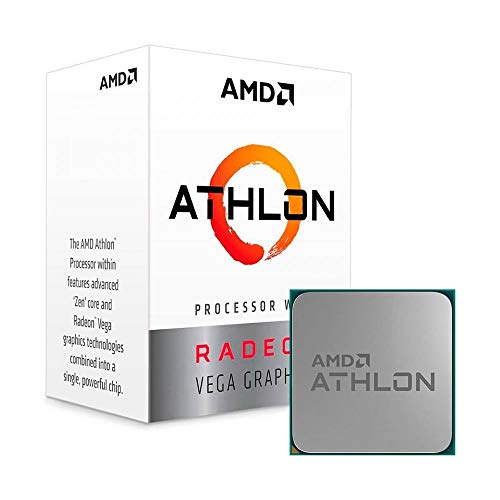AMD Athlon 240GE 2-Core 4-Thread Processor with Radeon Vega Graphics - YDYD240GC6FBBOX