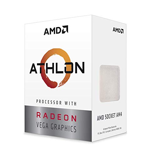 AMD Athlon 3000G Retail – (AM4/Dual Core/3.50GHz/5MB/35W/Vega 3) – YD3000C6FHBOX