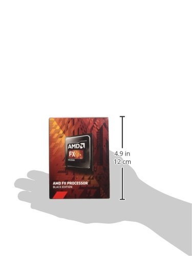 AMD FD4300WMHKBOX, Procesador quad core (3.8 GHz, socket AM3 +, caché de 8 MB, 95 watts) con disipador térmico y ventilador