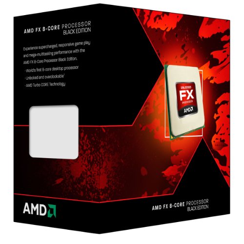 AMD FD8300WMHKBOX CPU Procesador - Black (Vishera 8-Core, 3.3 GHz, Socket AM3+, 95 Watts)