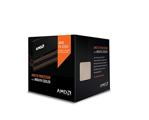 AMD FX Black Edition Procesador FX-8350 de 8 Núcleos con Wraith Cooler (fd8350frhkhbx)