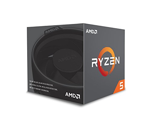 AMD Ryzen 5 2600X - Procesador con disipador de calor Wraith Spire (19 MB, 6 núcleos, velocidad de 4.25 GhZ, 95 W)
