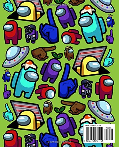 Among Ús: Lined Notebook (120 pages): Great Quality Composition Wide Ruled Journal Writing Diary Drawing Coloring Sketchbook School Supplies Teens ... College Student Best Gamer Gift Ideas 2021