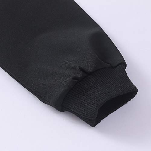 AMONGUS Sudadera con capucha para niños y niñas Among Us Game Jupmer para niños, Negro, 11-12 Años