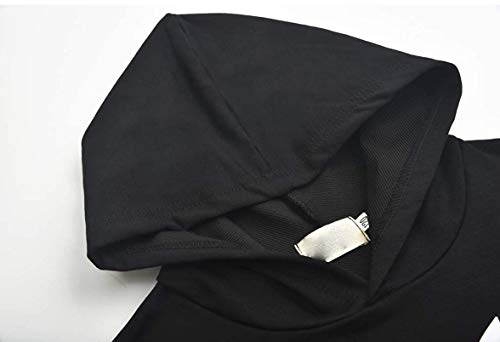AMONGUS Sudadera con capucha para niños y niñas Among Us Game Jupmer para niños, Negro, 11-12 Años