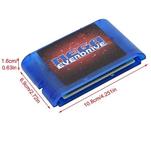 AMONIDA Tarjeta de Cartucho de Juego 4K OSV3.6 32GB SD MD Megadrive Genesis Mega Drive