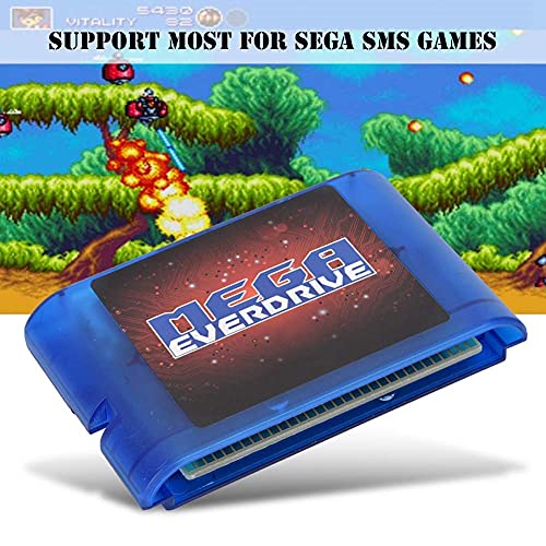 AMONIDA Tarjeta de Cartucho de Juego 4K OSV3.6 32GB SD MD Megadrive Genesis Mega Drive