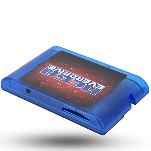 AMONIDA Tarjeta de Cartucho de Juego 4K OSV3.6 32GB SD MD Megadrive Genesis Mega Drive