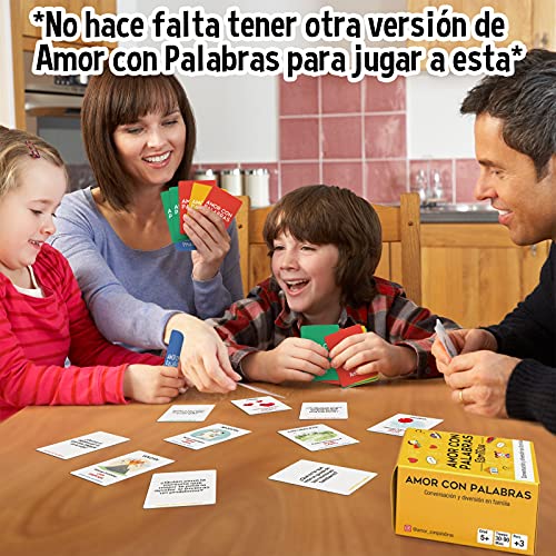 ? AMOR CON PALABRAS - Familias ?‍?‍?‍? Juegos de Mesa Familiares para niños Que fortalecen los vínculos Familiares creando Conversaciones de Calidad Mediante Divertidos Juegos de Cartas