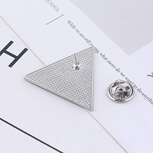 AMOZ 2 Piezas de Joyería Detroit Become Human Broche Collar Insignia Pin Bajo la Leyenda Triángulo Bisel Hombre Y Mujer Joyería de Moda AMOZ 2 Piezas de Joyería Detroit Become Human Broche Collar Insignia Pin Bajo la Leyenda Triángulo Bisel Hombre Y Mujer Joyería de Moda