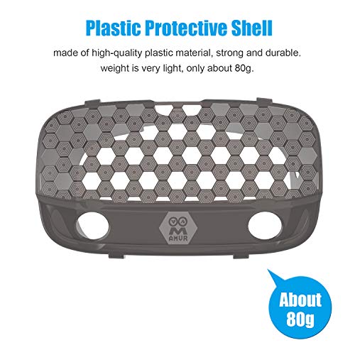 AMVR Auricular Protector Shell Múltiples Colores Cubierta Para Oculus Rift S Accesorios (Black)