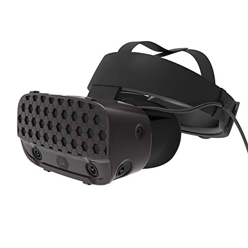 AMVR Auricular Protector Shell Múltiples Colores Cubierta Para Oculus Rift S Accesorios (Black)