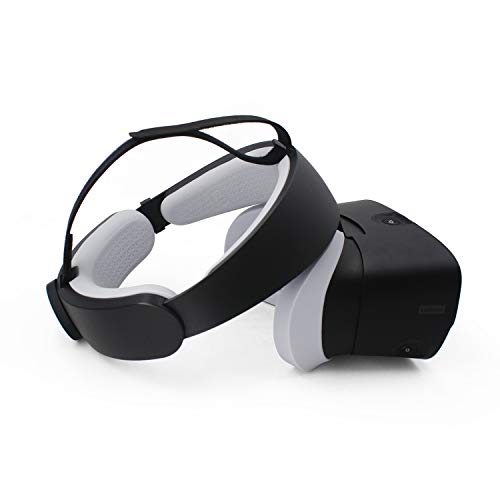 AMVR VR Mask - Funda protectora de silicona y espuma frontal y trasera para auriculares Oculus Rift S, resistentes al sudor, al agua, antisuciedad, accesorios para almohadillas faciales (gris)