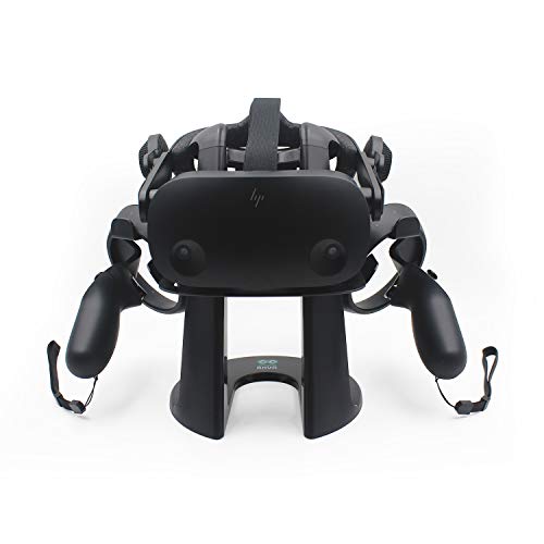 AMVR VR - Soporte para auriculares y controladores táctiles, soporte para casco y mango para auriculares de realidad virtual HP Reverb G2