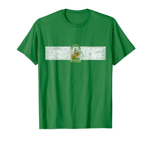 ANDALUSIA ANDALUCIA BANDERA SEVILLA ESPAÑA Camiseta