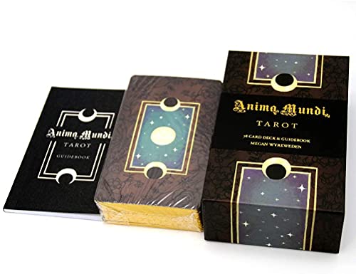 Anima Mundi Tarjetas Tarot, 78 Tarjetas Tarot Gold Plated Series, Destiny Prediction Card