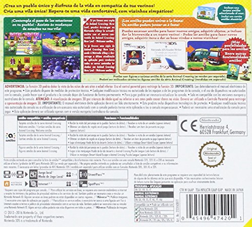 Animal Crossing: New Leaf Welcome amiibo! + Tarjeta amiibo Animal Crossing