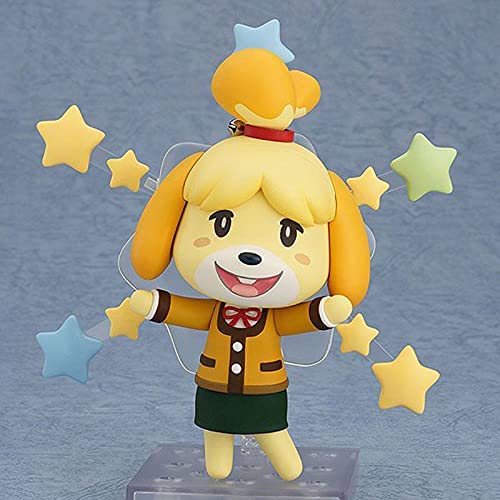 Animal Forest: New Leaf Shizue Winter Clothes Ver Nendoroid Animal Crossing Anime Dibujos Animados Modelo De Juego Colecciones De Personajes Regalos para Fanáticos del Anime