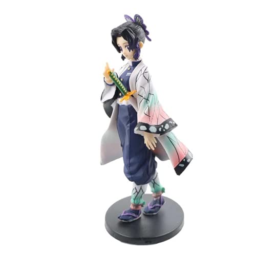 Anime 16CM Demonio Asesino Kimetsu No Yaiba Figura Kamado Tanjirou Figura De Acción Agatsuma Zenitsu Nezuko Guerrero Juguetes En Miniatura De PVC (Shinobu No Box)
