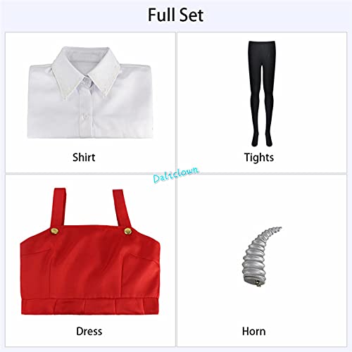 Anime Boku no My Hero Academia temporada 4 Eri Cosplay disfraz uniforme vestido Halloween disfraz peluca cuerno conjunto completo traje