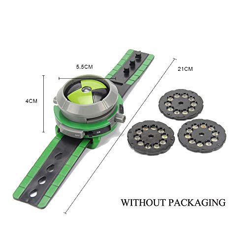 Anime Ultimate Omnitrix Reloj Proyector Ben 10 Alien Force y Mysterious Projection Figuras de acción Modelo Juguetes para Niños