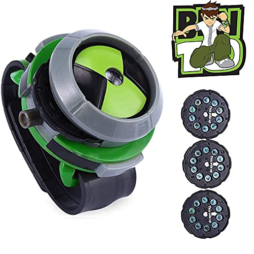 Anime Ultimate Omnitrix Reloj Proyector Ben 10 Alien Force y Mysterious Projection Figuras de acción Modelo Juguetes para Niños