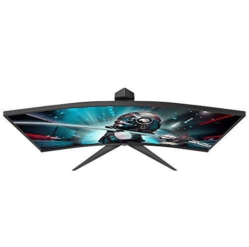 AOC Monitor CQ27G2U/BK- 27" Curved 1500R QHD, 144Hz, 1Ms, VA, FreeSync Premium, 2560x1440, 250cd/m, HDMI 2x2.0, Displayport 1x1.2